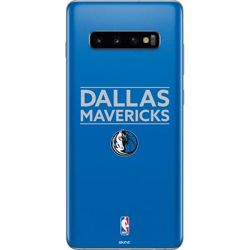 NBA Dallas Mavericks Standard - Light Blue Galaxy S10 Plus Skin