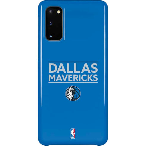 NBA Dallas Mavericks Standard - Light Blue Galaxy S20 Lite Case