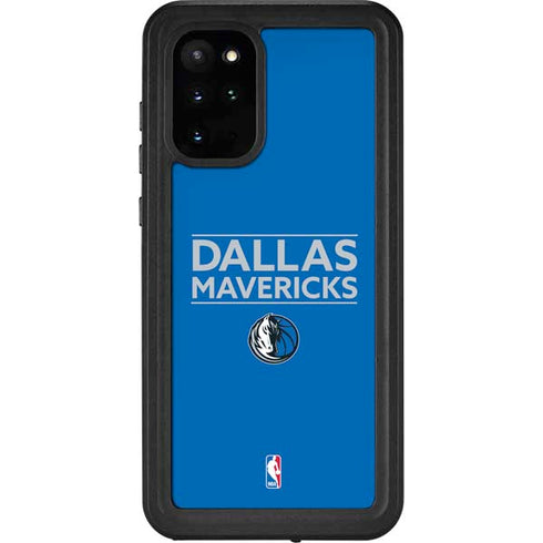NBA Dallas Mavericks Standard - Light Blue Galaxy S20 Plus Waterproof Case