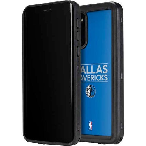 NBA Dallas Mavericks Standard - Light Blue Galaxy S20 Plus Waterproof Case