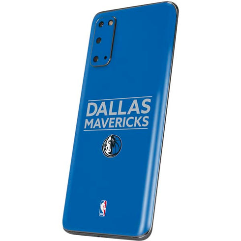 NBA Dallas Mavericks Standard - Light Blue Galaxy S20 Skin