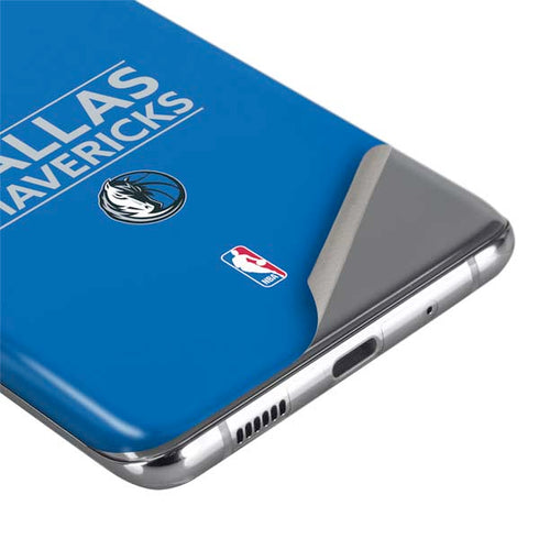 NBA Dallas Mavericks Standard - Light Blue Galaxy S20 Ultra 5G Skin