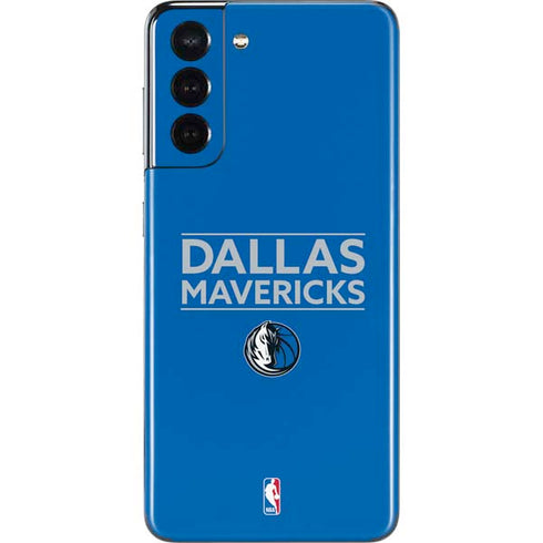 NBA Dallas Mavericks Standard - Light Blue Galaxy S21 5G Skin