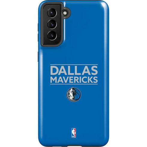 NBA Dallas Mavericks Standard - Light Blue Galaxy S21 Plus 5G Pro Case