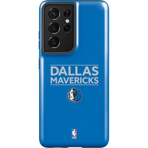 NBA Dallas Mavericks Standard - Light Blue Galaxy S21 Ultra 5G Pro Case