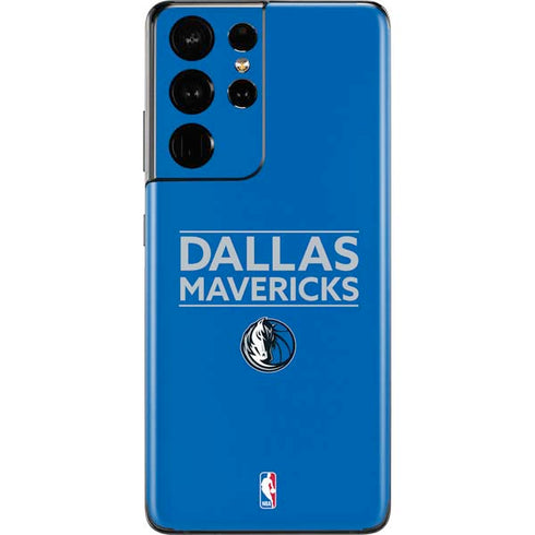 NBA Dallas Mavericks Standard - Light Blue Galaxy S21 Ultra 5G Skin