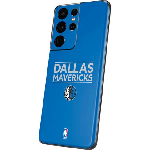 NBA Dallas Mavericks Standard - Light Blue Galaxy S21 Ultra 5G Skin