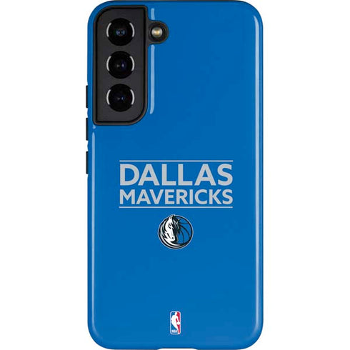 NBA Dallas Mavericks Standard - Light Blue Galaxy S22 Pro Case