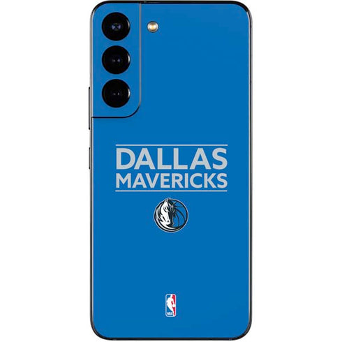 NBA Dallas Mavericks Standard - Light Blue Galaxy S22 Skin