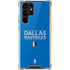 NBA Dallas Mavericks Standard - Light Blue Galaxy S22 Ultra Clear Case