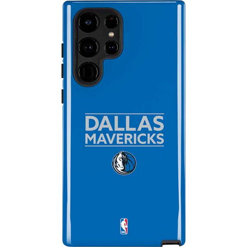 NBA Dallas Mavericks Standard - Light Blue Galaxy S22 Ultra Pro Case