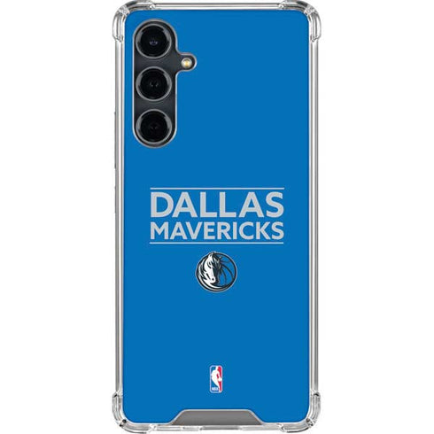 NBA Dallas Mavericks Standard - Light Blue Galaxy S23 FE Clear Case