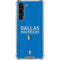 NBA Dallas Mavericks Standard - Light Blue Galaxy S23 Plus Clear Case