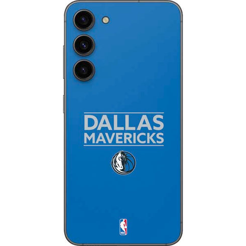 NBA Dallas Mavericks Standard - Light Blue Galaxy S23 Plus Skin