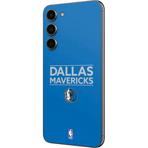 NBA Dallas Mavericks Standard - Light Blue Galaxy S23 Plus Skin