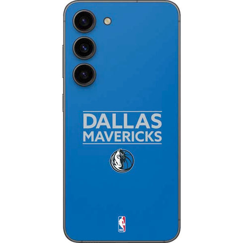 NBA Dallas Mavericks Standard - Light Blue Galaxy S23 Skin