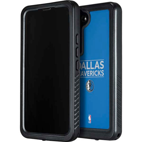 NBA Dallas Mavericks Standard - Light Blue Galaxy S23 Waterproof Case