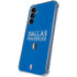 NBA Dallas Mavericks Standard - Light Blue Galaxy S24 Clear Case