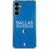 NBA Dallas Mavericks Standard - Light Blue Galaxy S24 Plus Clear Case