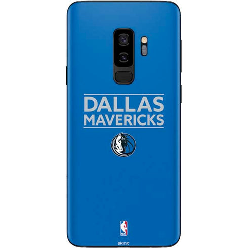 NBA Dallas Mavericks Standard - Light Blue Galaxy S9 Plus Skin