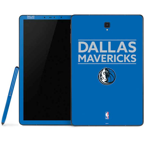 NBA Dallas Mavericks Standard - Light Blue Samsung Galaxy Tab Skin