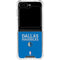 NBA Dallas Mavericks Standard - Light Blue Galaxy Z Flip5 5G Clear Case