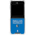 NBA Dallas Mavericks Standard - Light Blue Galaxy Z Flip5 5G Clear Case