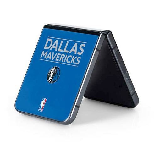 NBA Dallas Mavericks Standard - Light Blue Galaxy Z Flip5 5G Skin