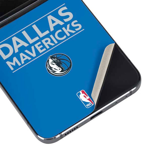 NBA Dallas Mavericks Standard - Light Blue Galaxy Z Flip5 5G Skin