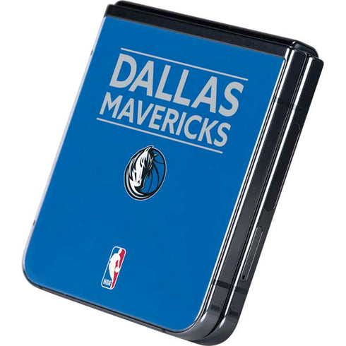 NBA Dallas Mavericks Standard - Light Blue Galaxy Z Flip5 5G Skin