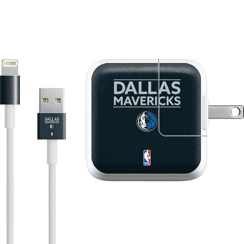 NBA Dallas Mavericks Standard - Blue iPad Charger (10W USB) Skin