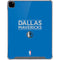 NBA Dallas Mavericks Standard - Light Blue iPad Pro 12.9in (2020) Clear Case