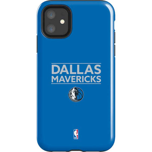 NBA Dallas Mavericks Standard - Light Blue iPhone 11 Impact Case