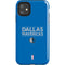 NBA Dallas Mavericks Standard - Light Blue iPhone 11 Impact Case