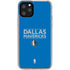 NBA Dallas Mavericks Standard - Light Blue iPhone 11 Pro Clear Case