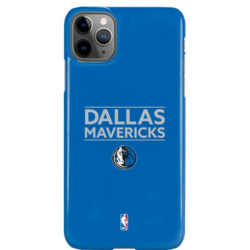 NBA Dallas Mavericks Standard - Light Blue iPhone 11 Pro Max Lite Case