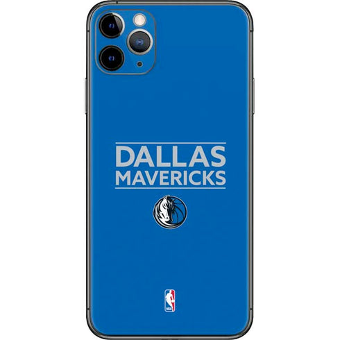 NBA Dallas Mavericks Standard - Light Blue iPhone 11 Pro Max Skin