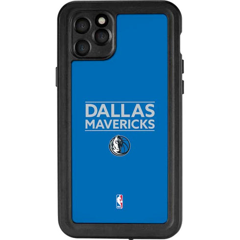 NBA Dallas Mavericks Standard - Light Blue iPhone 11 Pro Max Waterproof Case