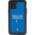 NBA Dallas Mavericks Standard - Light Blue iPhone 11 Pro Max Waterproof Case