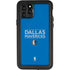 NBA Dallas Mavericks Standard - Light Blue iPhone 11 Pro Waterproof Case