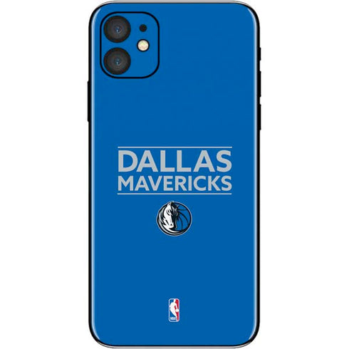 NBA Dallas Mavericks Standard - Light Blue iPhone 11 Skin