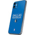NBA Dallas Mavericks Standard - Light Blue iPhone 11 Skin