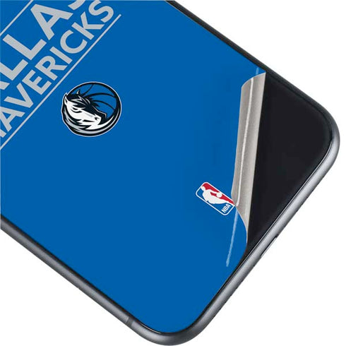 NBA Dallas Mavericks Standard - Light Blue iPhone 11 Skin