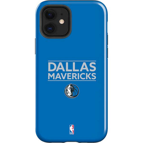 NBA Dallas Mavericks Standard - Light Blue iPhone 12 Impact Case