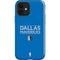 NBA Dallas Mavericks Standard - Light Blue iPhone 12 Impact Case