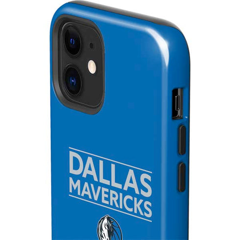 NBA Dallas Mavericks Standard - Light Blue iPhone 12 Impact Case