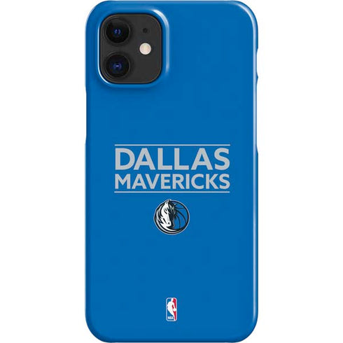NBA Dallas Mavericks Standard - Light Blue iPhone 12 Mini Lite Case