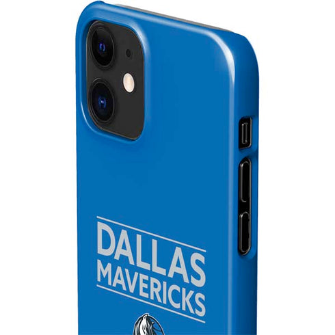 NBA Dallas Mavericks Standard - Light Blue iPhone 12 Mini Lite Case