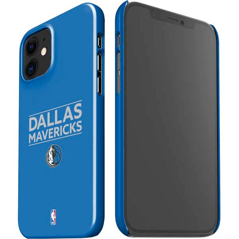 NBA Dallas Mavericks Standard - Light Blue iPhone 12 Mini Lite Case