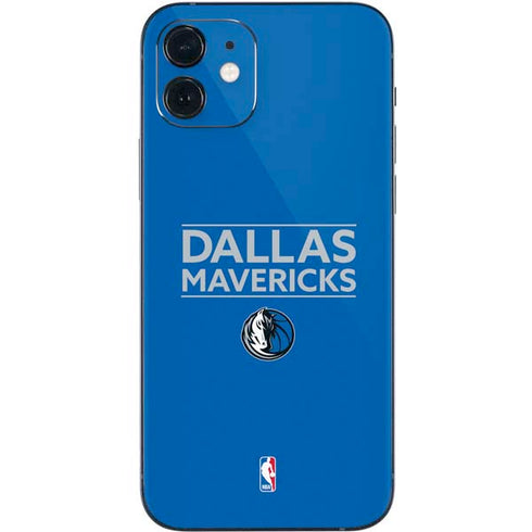 NBA Dallas Mavericks Standard - Light Blue iPhone 12 Mini Skin